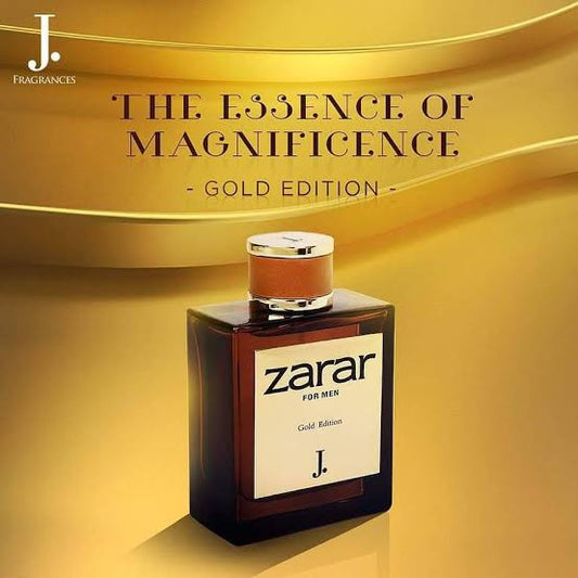 J. Zarar Gold Edition For Men | Seductive Long-lasting Fragrance For Men